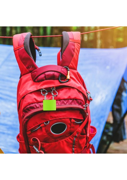 Bavul Kilidi Anahtarlı Mini Asma Kilit Küçük Kilit Okul Çantası Sırt Çantası Bagaj Asma Kilidi Okul Spor Salonları Açık Sırt Çantası Kilidi Organizatörler (Yeşil, Tek Boyut) (Yurt Dışından) fırsatları