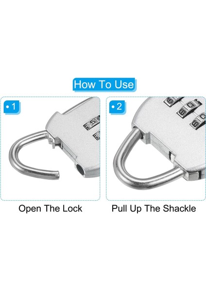 3 Haneli Şifreli Kilitli Güvenlik Çelik Kablo, Seyahat Asma Kilit 3ft Kaplamalı Güvenlik Tel Halat Bagaj Bavul Gümüş Için Çift Döngü (Yurt Dışından) fırsatları
