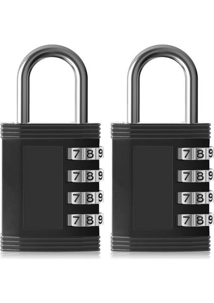 Okul Spor Salonu Dolabı, Spor Dolabı, Çit, Alet Kutusu, Kapı, Kasa, Çile Depolama Için Şifreli Kilit 4 Haneli Asma Kilit (Kırmızı, 1,18 Inç (4 Haneli)) (Yurt Dışından)