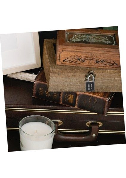 Şifreli Kilit Asma Kilit Çinko Alaşımlı Siyah Şifre 06S Kapı Kilidi (Yurt Dışından) modelleri