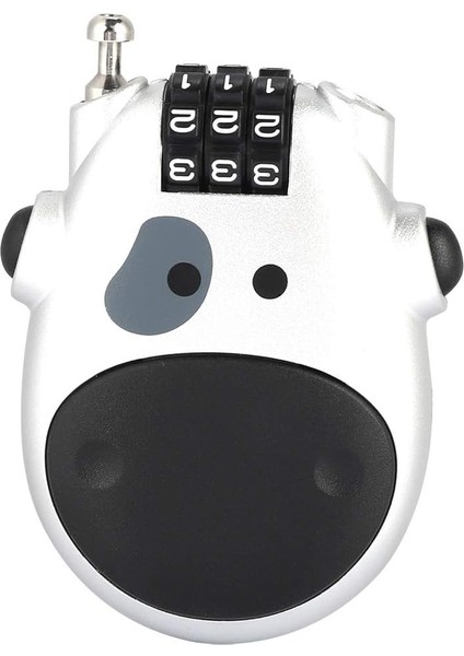 Soyunma Için 4 Haneli Kombinasyon Asma Kilit, Römork Bavul Siyah 1size Için Paslanmaz Çelik Disk Kombinasyon Asma Kilit Mini Kilit (Yurt Dışından)