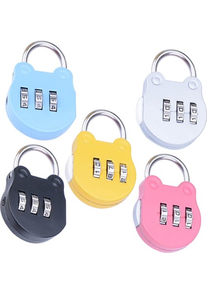 3 Haneli Şifreli Kilitli Güvenlik Çelik Kablo, Bisiklet Zinciri Asma Kilit 1.6ft Kaplamalı Güvenlik Tel Halat Dış Mekan Seyahat Bagajı Için Çift Döngü Mavi (Yurt Dışından)