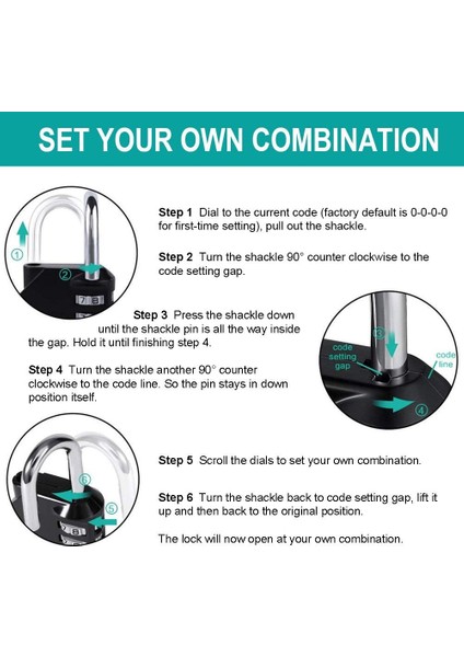 Kombinasyon Asma Kilitler, Spor Salonu Kilidi Için 4 Haneli Sayı Kodu, Okul Kilidi, Soyunma Kilidi, Çalışan Kilidi (Kırmızı, 2'li Paket) (Yurt Dışından) fiyatları