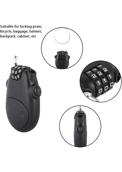 Soyunma Için 4 Haneli Kombinasyon Asma Kilit, Römork Bavul Için Paslanmaz Çelik Disk Kombinasyon Asma Kilit Mini Kilit Yeşil 1 Boyut (Yurt Dışından) modelleri