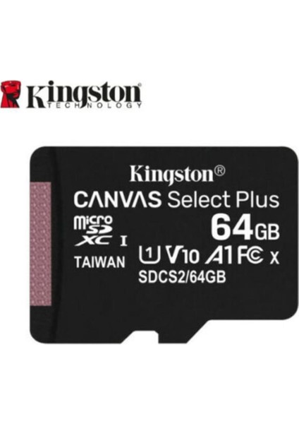 64GB Microsdxc Canvas Select Plus Hafıza Kartı SDCS2/64GB