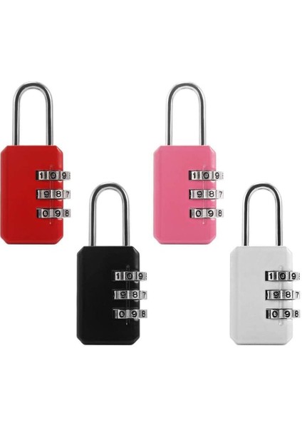 Pulabo 3 Haneli Arama Kombinasyonu Bagaj Bavul Şifreli Kilit Kodu Asma Kilit Siyah Güçlü ve Dayanıklı Kullanışlı (Yurt Dışından) fiyatları