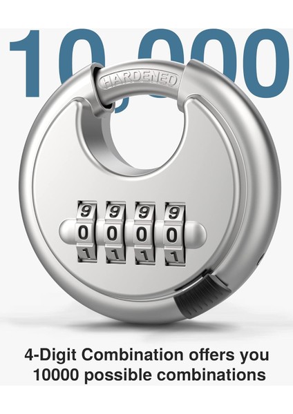 Dollandd 3 Haneli Küçük Şifreli Kilit Sıfırlanabilir Asma Kilit Bagaj Kilidi Spor Salonu Valizler Soyunma Evrak Çantaları Çekmeceler Çanta, Mavi (Yurt Dışından) modelleri