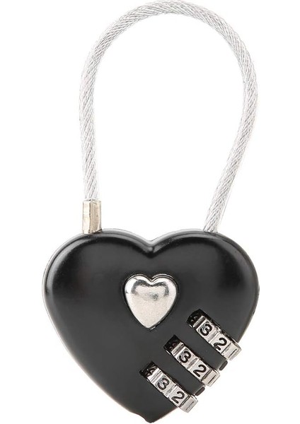 Haneli Şifreli Kilit - Spor Salonu Okul Dolabı Için Kapalı Açık Asma Kilit, Alet Kutusu, Çanta, Çile Depolama, Kapı Kompakt Çinko Alaşımlı Bagaj Kilidi Siyah 1 Paket (Yurt Dışından)