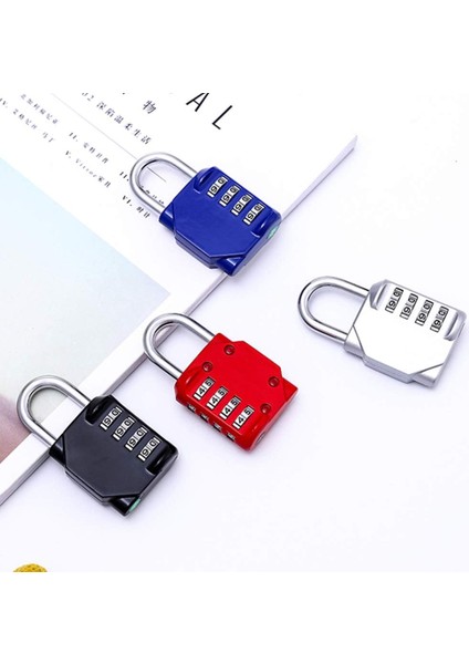 Bagaj Dolapları Şifreler Kilitler - Çok Renkli Seyahat Çantası Asma Kilitler Personel Dolapları Spor Salonu Çinko Alaşımlı Kapı Asma Kilitleri Güvenlik Şifreli Kilitler (Yurt Dışından) fırsatları