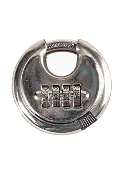 2 Paket 70MM 4 Haneli Disk Asma Kilit Şifreli Kilit, Depolama Üniteleri Için Hava Koşullarına Dayanıklı Şifreli Kilit, 4 Haneli Kilit (Yurt Dışından) fiyatları