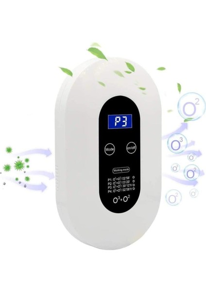 O3 Taşınabilir Ozon Jeneratörü Hava Temizleyicisi