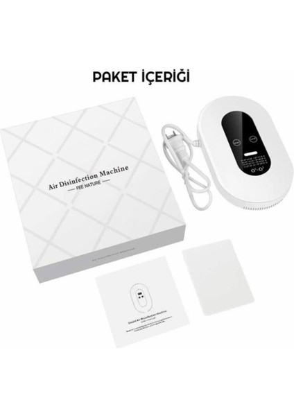 O3 Taşınabilir Ozon Jeneratörü Hava Temizleyicisi