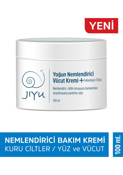 Yoğun Nemlendirici Yüz ve Vücut Bakım Kremi Kuru ve Hassas Ciltler İçin 100 ml