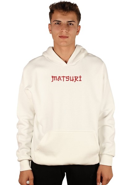 Matsure Oversize %100 Pamuklu Hoodie