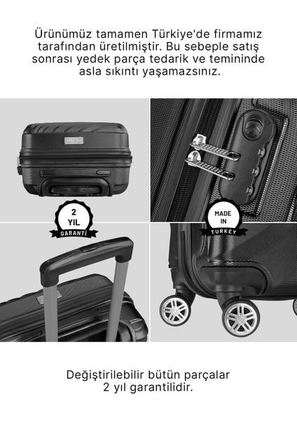 WX-300 Siyah Kabin Boy Valiz %100 Suni Deri 50x36x24 cm Su Geçirmez ve Hafif modelleri