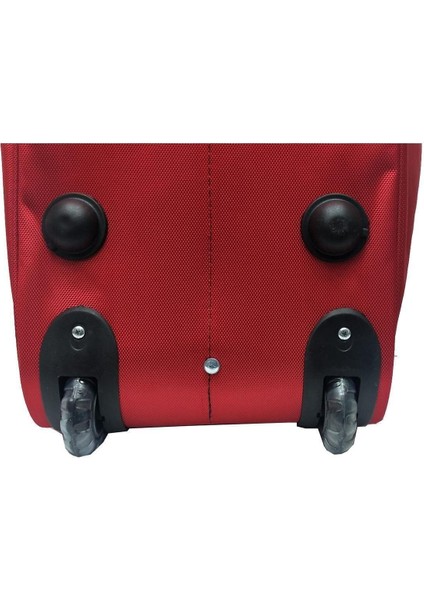 203 Kırmızı Büyük Boy Körüklü Tekerlekli Seyahat Çantası indirimleri