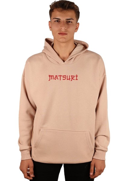 Matsure Oversize %100 Pamuklu Hoodie