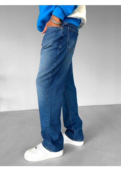 Baggy Fit Jean Mavi modelleri