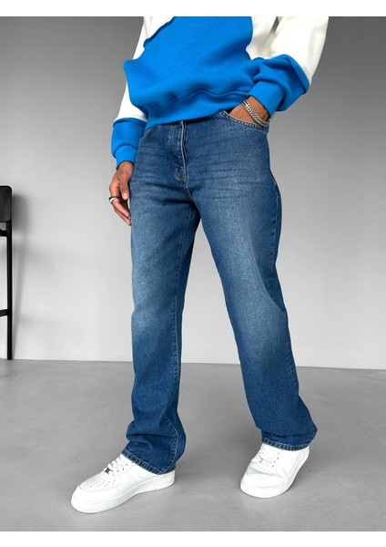 Baggy Fit Jean Mavi fiyatları