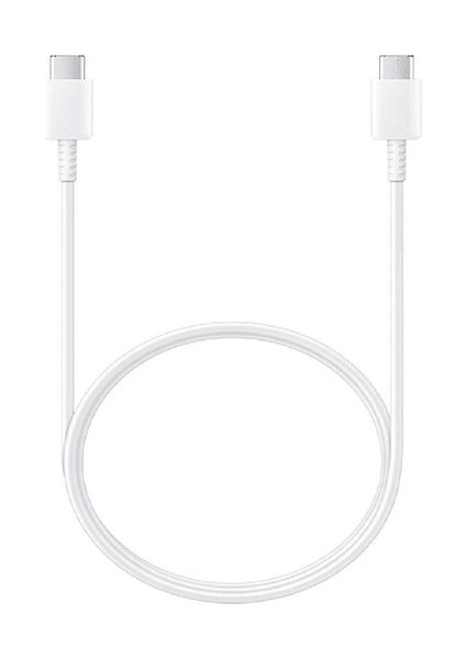 Samsung EP-DA705 Type-C To Type-C 25W Data ve Şarj Kablo Beyaz