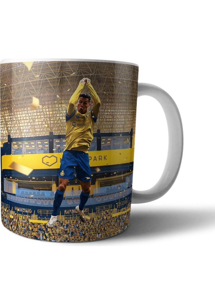 Cristiano Ronaldo - Al Nassr Fc Kupa Bardak Model 2