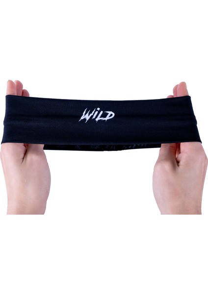 Wild Athletic Spor Yoga Saç Bandı Tokası Bandana Tekli Wildflex 0.2