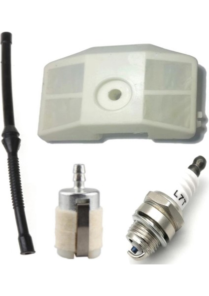 4500/5200 Motorlu Testere Benzin Hortumu Benzin Filtresi Buji Hava Filtresi Set