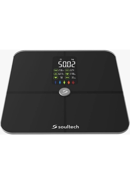 AT001S Welldone Bluetooth Smart Body Fat Scale Black