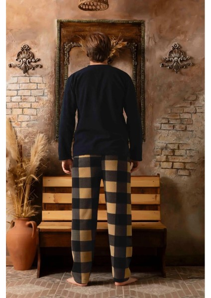 Erkek Kışlık Polar Pijama Takımı K100/51 - 1 Adet modelleri