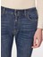 Normal Bel Slim Fit Erkek Denim Pantolon 23IU1M02SK16020_PANTALONE 5 Tasche 4