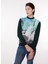 Bisiklet Yaka Normal Desenli Beyaz - Mavi Erkek Kazak 23IU1M0A0069013_MAGLIA Gırocollo 3