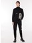 Balıkçı Yaka Normal Emprime Siyah Erkek Kazak 23IU1M0A0119013_MAGLIA Lupetto 3