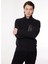 Dik Yaka Normal Düz Siyah Erkek Kazak 23IU1M0A0129502_MAGLIA Lupetto 1