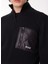 Dik Yaka Normal Düz Siyah Erkek Kazak 23IU1M0A0129502_MAGLIA Lupetto 4