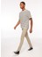 Gmg Fırenze Standart Bel Normal Paça Slim Fit Haki Erkek Pantolon ZR23MFW12051 1