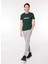 Bisiklet Yaka Düz Koyu Yeşil Erkek T-Shirt 23IU1M0F013P400_T-SHIRT Jersey 3