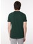 Bisiklet Yaka Düz Koyu Yeşil Erkek T-Shirt 23IU1M0F013P400_T-SHIRT Jersey 5