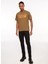 Bisiklet Yaka Haki Erkek T-Shirt 75GAHT03CJ00T107 3