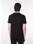 Bisiklet Yaka Düz Siyah Erkek T-Shirt 23IU1M0F018P400_T-SHIRT Jersey 5