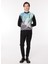 Bisiklet Yaka Normal Desenli Siyah Erkek Kazak 23IU1M0A0069013_MAGLIA Gırocollo 3