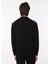 Bisiklet Yaka Normal Desenli Siyah Erkek Kazak 23IU1M0A0069013_MAGLIA Gırocollo 5