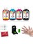 Canon MG3650 Için Siyah ve Renkli Kartuş 50 ml x 4 Dolum Seti 1