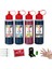 Canon İP2702 Için Siyah ve Renkli Kartuş 500 ml x 4 Dolum Seti 1