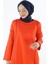2229_Şardonlu Karyoka Dikişli Basic Tesettür Sweatshirt 5