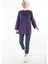 2229_Şardonlu Karyoka Dikişli Basic Tesettür Sweatshirt 1