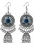Hint Takı Vintage Yuvarlak Boho Antika Etnik Çingene Bells Kadın Küpe (Yurt Dışından) 1