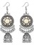 Hint Takı Vintage Yuvarlak Boho Antika Etnik Çingene Bells Kadın Küpe (Yurt Dışından) 1