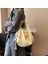 Yıkanmış Kanvas Kadın Kore Versiyonu Büyük Kapasiteli Crossbody Üniversite Öğrencisi Düz Renk Sınıf Omuz Tote Çanta (Yurt Dışından) 3