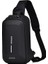 Iş Erkek Sert Kabuklu Motosiklet Erkek Göğüs Moda Trendi Crossbody Erkek Göğüs Çanta (Yurt Dışından) 1