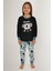 Kız Çocuk Siyah Pijama Takımı 2